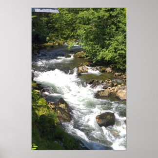 Poster Creek Street - Ketchikan, Alasca