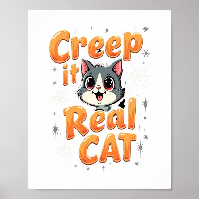 Poster Creep It Real Cat 2 (Frente)