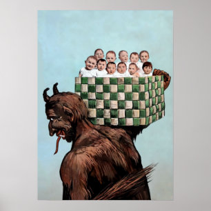 Poster Creepy Krampus