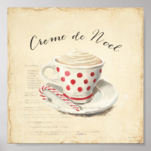 Poster Creme de Noel