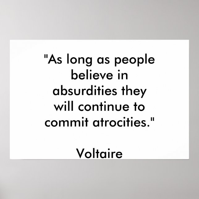 Póster crença (Frente)