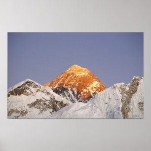 Póster Crepúsculo em Monte Everest, Nepal