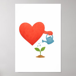 Poster Cresça com amor