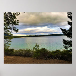 Poster Crescent Lake, Oregon
