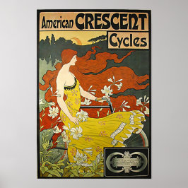 Póster Crescente Americano-1899