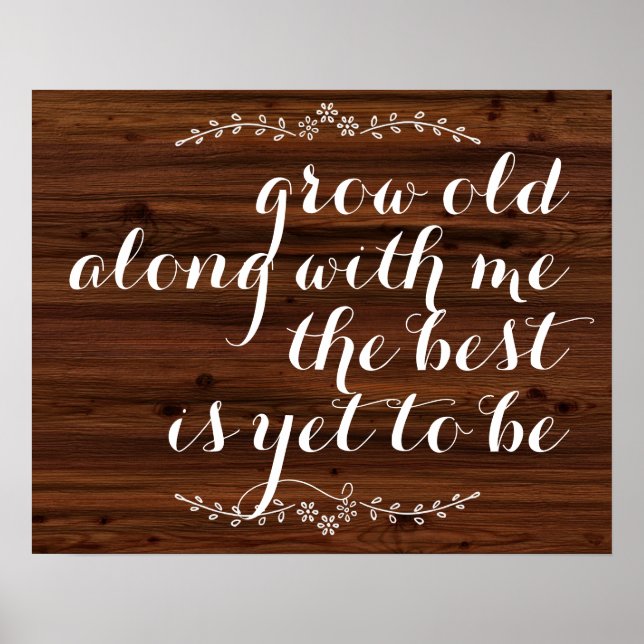 Póster Crescer junto comigo o melhor ainda está para ser  (Frente)