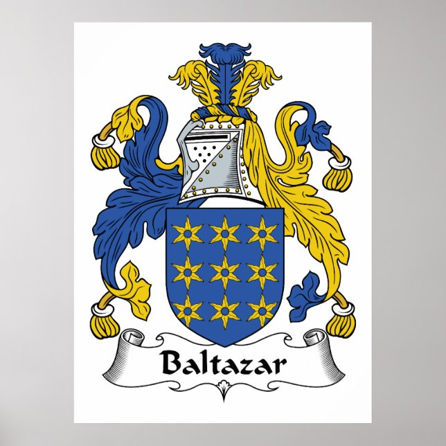 Póster Crest da Família Baltazar (Frente)