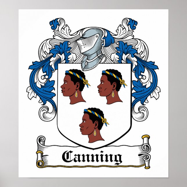 Póster Crest da Família Canning (Frente)