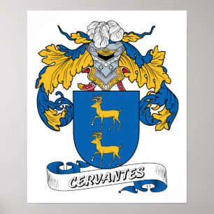 Póster Crest da Família Cervantes