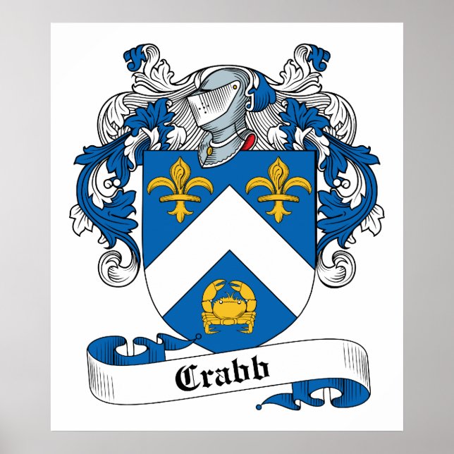 Póster Crest da Família Crabb (Frente)