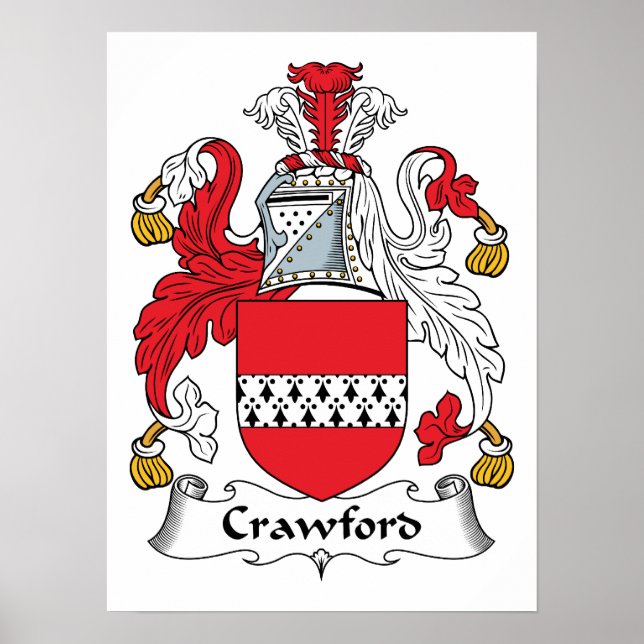 Póster Crest da Família Crawford (Frente)