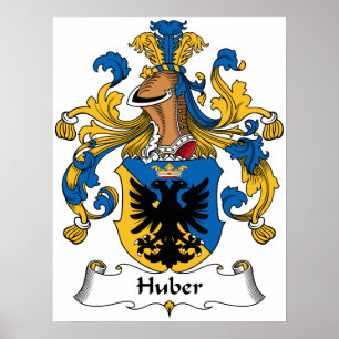 Póster Crest da Família Huber