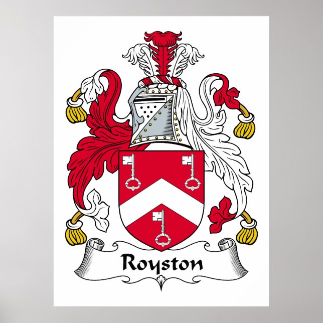 Póster Crest da Família Royston (Frente)