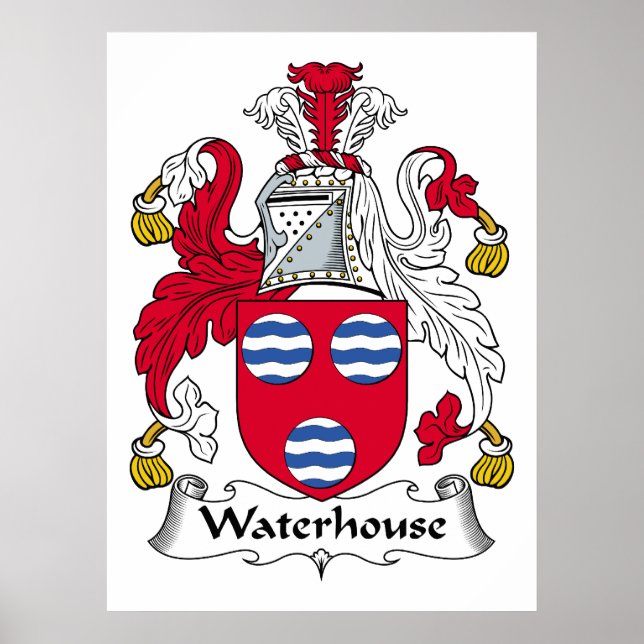 Poster Crest da Família Waterhouse (Frente)