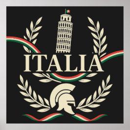 Poster Crest da Herança Italiana