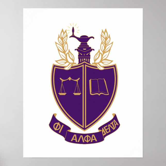Poster Crest do P.A.D. (Frente)