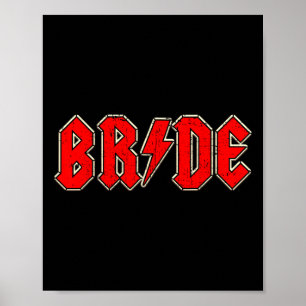 Poster Crew Rock Roll Gothic Halloween Party Gift For Wom