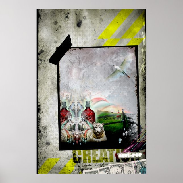 Póster criação anti-pop (Frente)