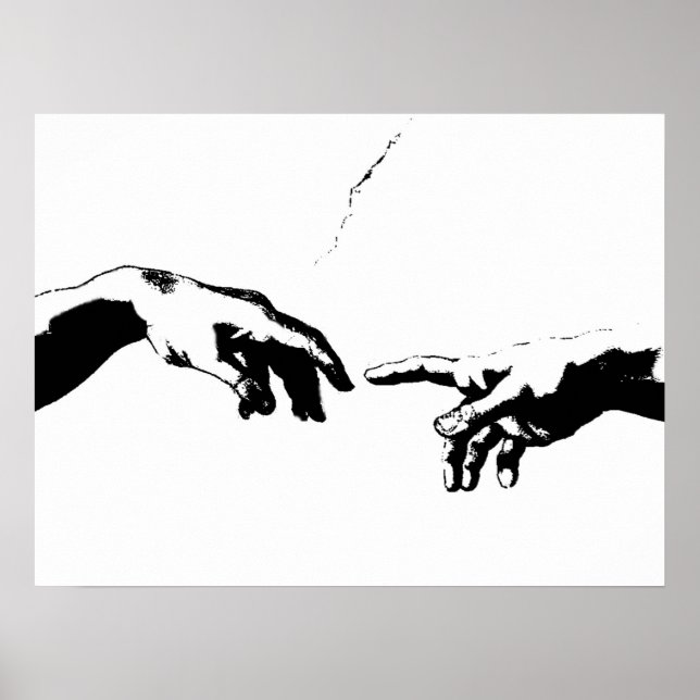 Poster Criação de Adão (Frente)