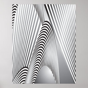 Poster Criação de padrões de abstrato 3