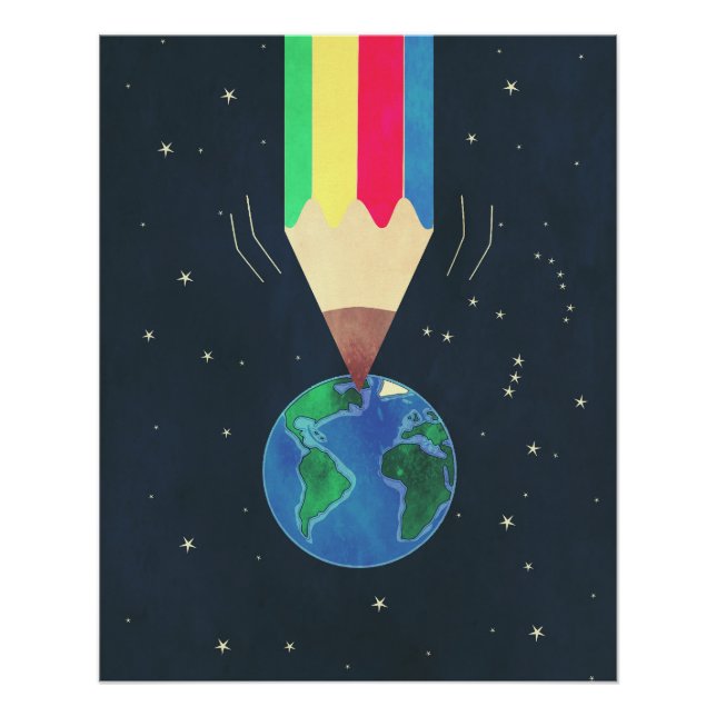 Póster Criação do mundo (Frente)