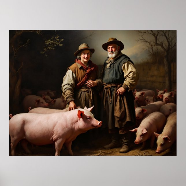 Poster Criadores de Porcos (Frente)