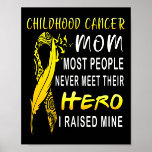 Poster Criança Cancer Lutar Mãe Meu Filho É Minha Mulher