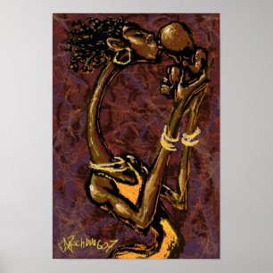 Poster Criança da mãe