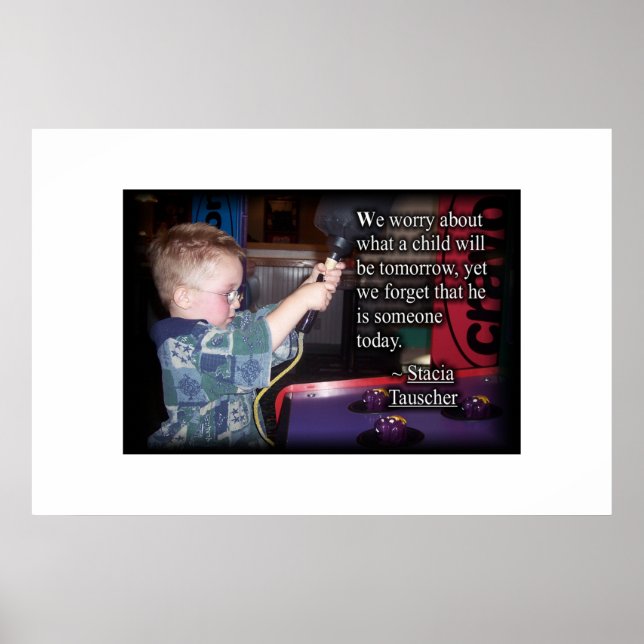 Póster criança de hoje (Frente)