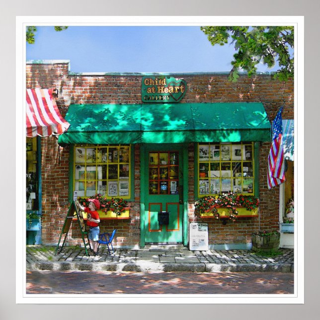 Póster criança no coração (Frente)