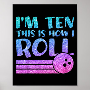 Poster Crianças 10º Aniversário Boliches Dons - 10 Thi