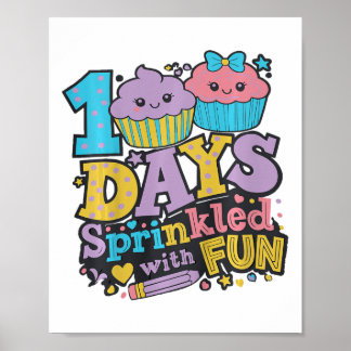Poster Crianças 100 Dias Empurradas Com Batida De Camisa 