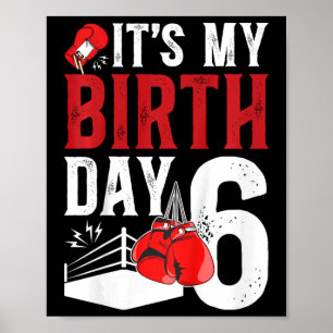 Poster Crianças 6 Boxday Boxday Boy de 6 anos
