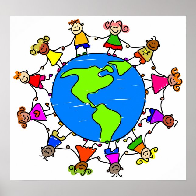 Póster Crianças Americanas (Frente)