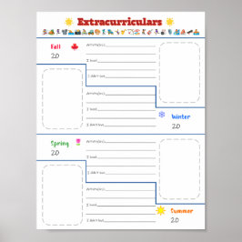 Poster Crianças Atividades Extracurriculares Download Imp