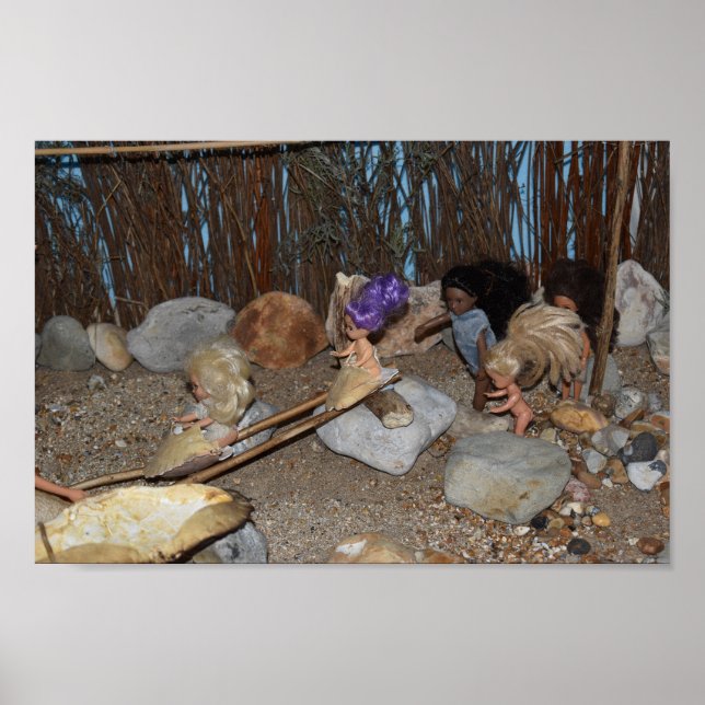 Poster Crianças brincando. (Frente)