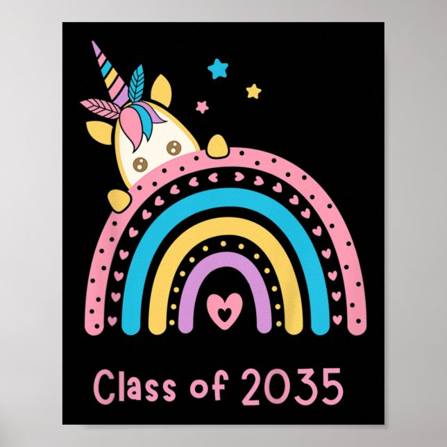 Poster Crianças Cl De 2035 _ Roupa De Jardim De Infância  (Frente)