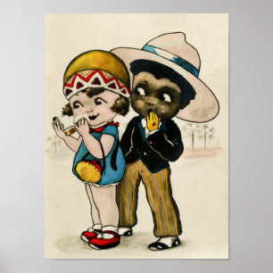 Poster Crianças da Moda 1920