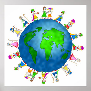 Poster Crianças da Natividade Global
