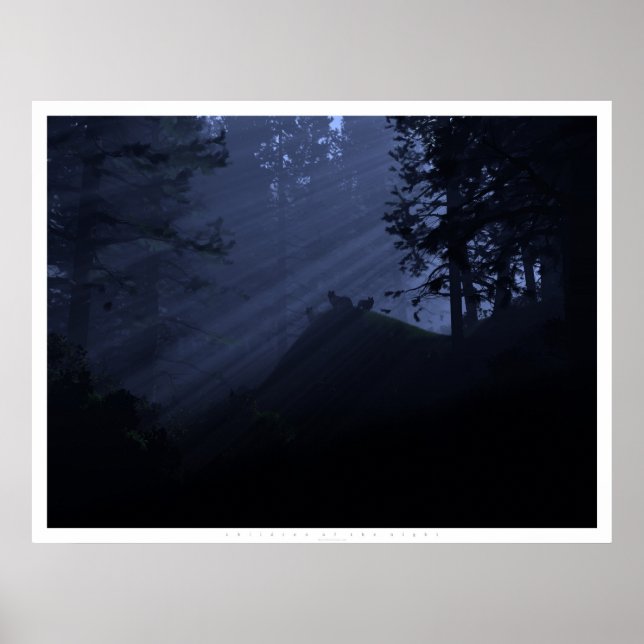 Póster Crianças da Noite (Frente)