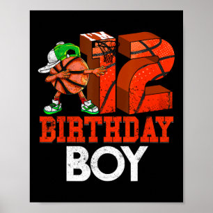 Poster Crianças de 12 anos de idade Bysketbyll Dabbing 12