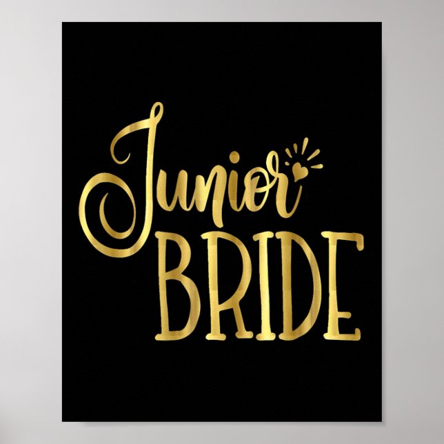 Poster Crianças de Festa de casamento de Noiva Júnior (Frente)
