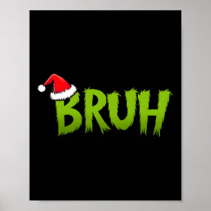 Poster Crianças de Natal Bruto Meninos Adolescentes Menin