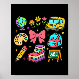 Poster Crianças de Volta à Escola Coquette