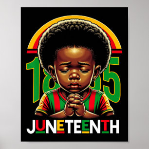 Poster Crianças Décimo Príncipe 1865 História Negra Mês A