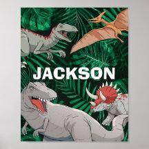 Crianças Dinossauras Personalizadas Dino Jurassic 