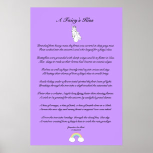 Póster Crianças do beijo de uma fada