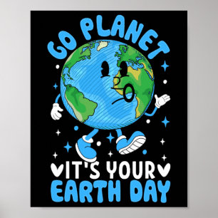 Poster Crianças do Dia da Terra Garotos Garotos Bonitos P