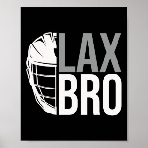 Poster Crianças do Lex Bro Funny Lacrosse Player