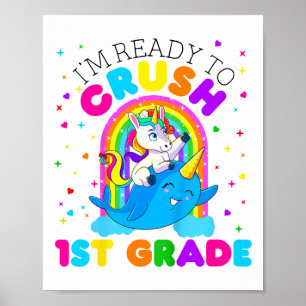 Poster Crianças, estou pronta para esmagar 1 rua de nível